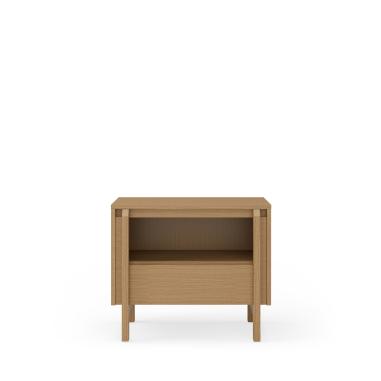 Mesita 60 Pacific 1 Cajon + 1 Hueco | Relax Muebles