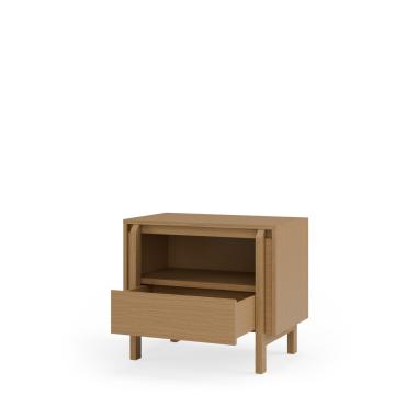 Mesita 60 Pacific 1 Cajon + 1 Hueco | Relax Muebles