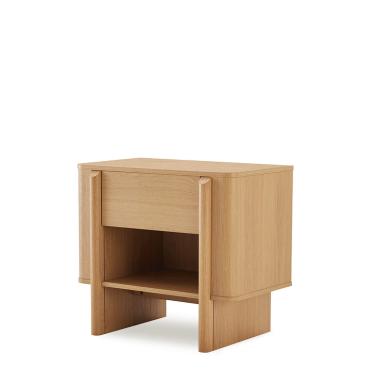 Mesita 60 Sidney 1 Cajon + 1 Hueco | Relax Muebles
