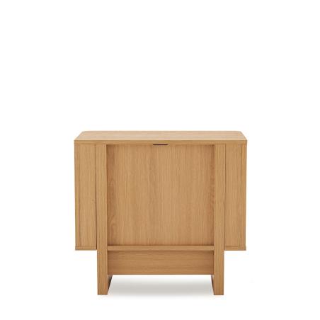 Mesita 60 Sidney 2 Cajones | Relax Muebles
