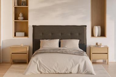 Mesita 60 Treviso 2 Cajones | Relax Muebles
