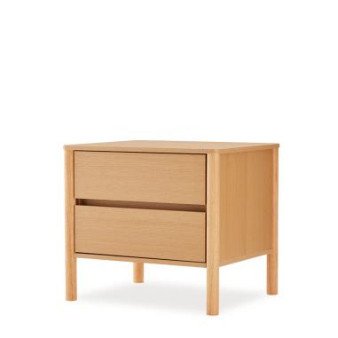 Mesita 60 Treviso 2 Cajones | Relax Muebles