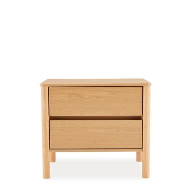 Mesita 60 Treviso 2 Cajones | Relax Muebles