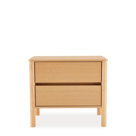Mesita 60 Treviso 2 Cajones | Relax Muebles