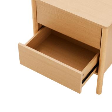 Mesita 60 Treviso 2 Cajones | Relax Muebles