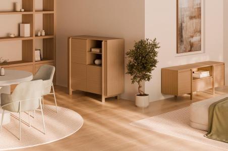 Mueble Tv 160 Pacific 2 Puertas + Cajones | Relax Muebles