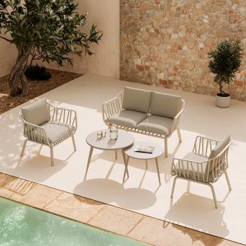 Set Mikonos Sofa+sillones+mesa Centro | Relax Muebles 2