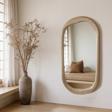 Espejo Colonia Roble | Relax Muebles