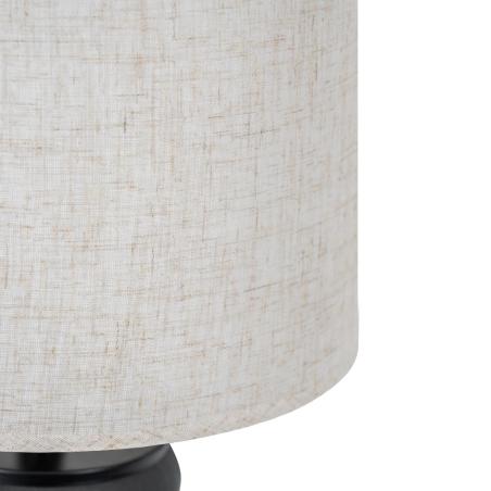 Lampara Sobremesa Gilena Negro | Relax Muebles