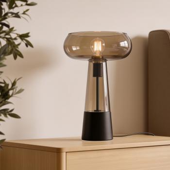 Lampara Sobremesa Lobras Negro | Relax Muebles 2