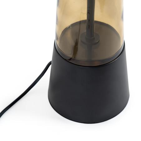 Lampara Sobremesa Lobras Negro | Relax Muebles