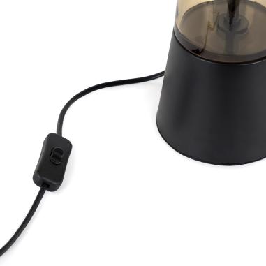 Lampara Sobremesa Lobras Negro | Relax Muebles
