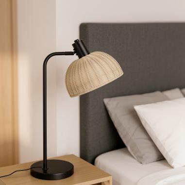 Lampara Sobremesa Lora Negro | Relax Muebles