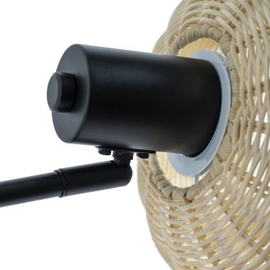 Lampara Sobremesa Lora Negro | Relax Muebles