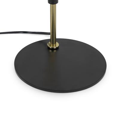 Lampara Sobremesa Mirabel Negro | Relax Muebles