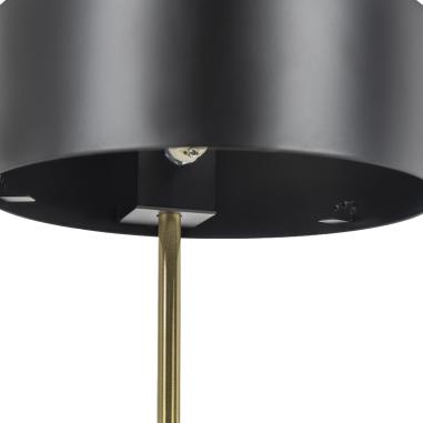 Lampara Sobremesa Mirabel Negro | Relax Muebles