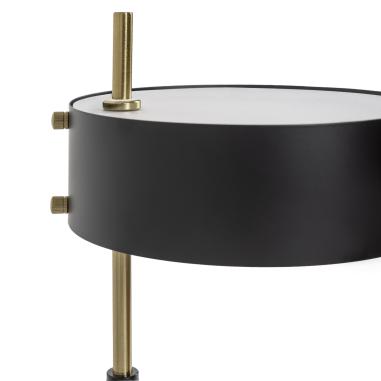 Lampara Sobremesa Mirabel Negro | Relax Muebles