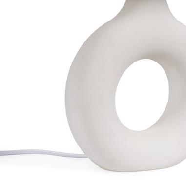 Lampara Sobremesa Zagra Beige | Relax Muebles