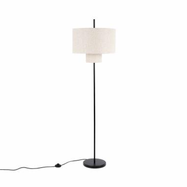 Lampara Suelo Dalias Negro | Relax Muebles
