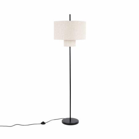 Lampara Suelo Dalias Negro | Relax Muebles