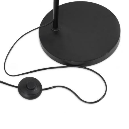 Lampara Suelo Gerena Negro | Relax Muebles