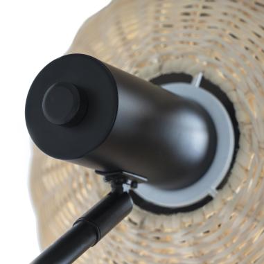 Lampara Suelo Gerena Negro | Relax Muebles