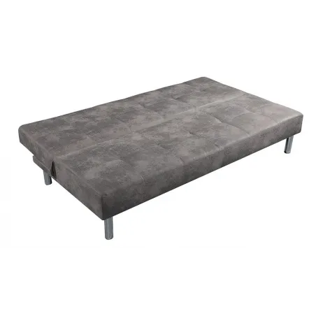 SOFA CAMA CLIC-CLAC TAP. NOLIA BEISBOL CEMENTO y PIEDRA