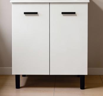 Módulo baño 2 puertas 60 cm Luque blanco semibrillo