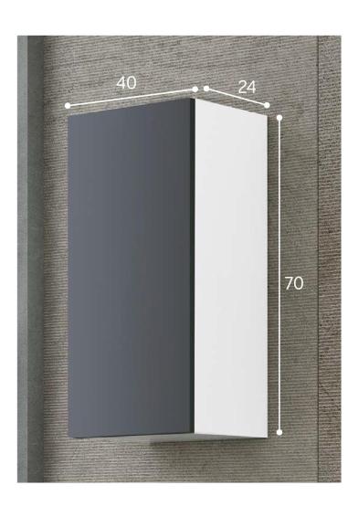 Módulo colgar baño 1 puerta Export | Relax Muebles