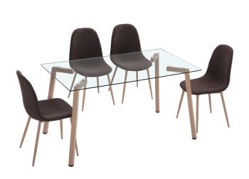 Conjunto mesa Sullie y 4 sillas Cody | Relax Muebles 2