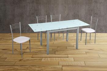 Conjunto mesa de cocina 70 y 4 sillas 20 | Relax Muebles