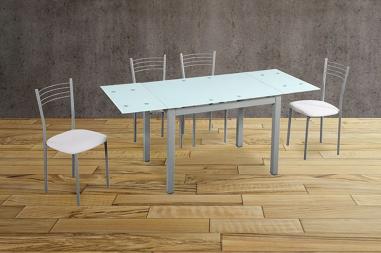 Conjunto mesa de cocina 70 y 4 sillas 20 | Relax Muebles