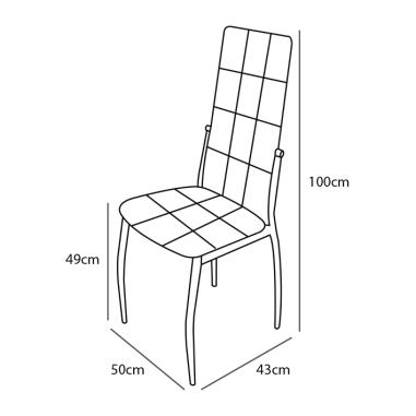 Juego 6 sillas Kaori | Relax Muebles