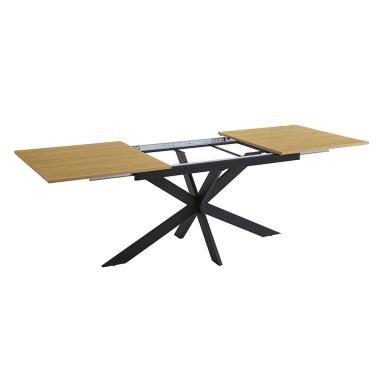 Conjunto mesa extensible Keller y sillas Shelton