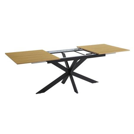 Conjunto mesa extensible Keller y sillas Shelton