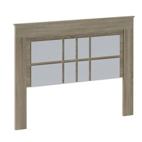 CABECERO CON PATAS 160 CM. CHELLEN ACABADO CAMBRIA-BLANCO O