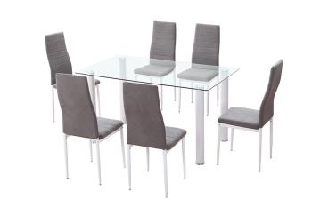 Conjunto mesa Yuri y 6 sillas Yuri | Relax Muebles 2