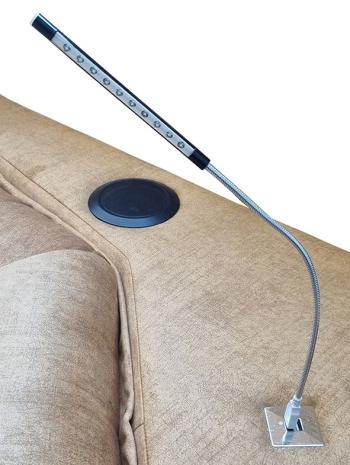 Lámpara led y USB doble para rinconera Denix | Relax Muebles