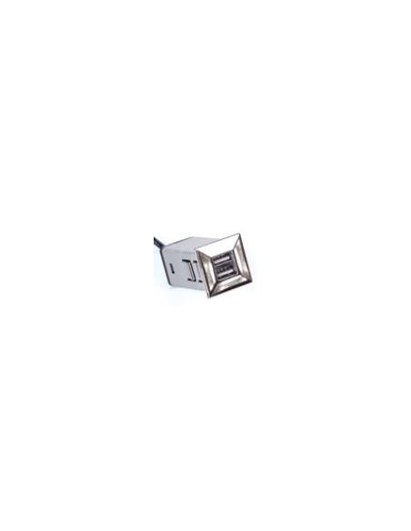 Lámpara led y USB doble para rinconera Denix | Relax Muebles