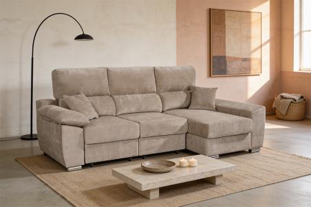 Chaiselongue cama Pedro con arcón | Relax Muebles