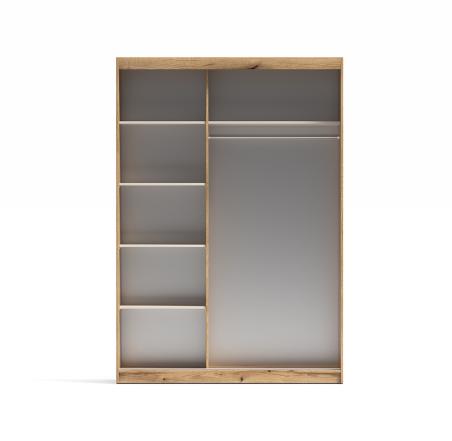 Armario 2 puertas correderas con espejo Inova 150 cm