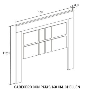 Dormitorio matrimonio Chellén | Relax Muebles 2