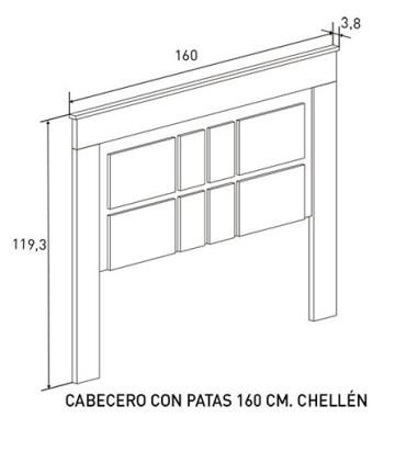 Dormitorio matrimonio Chellén | Relax Muebles