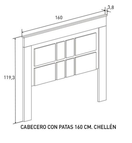 Dormitorio matrimonio Chellén | Relax Muebles