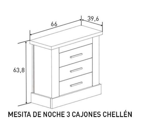 Dormitorio matrimonio Chellén | Relax Muebles