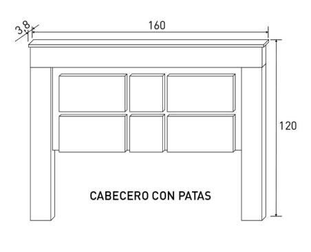 Dormitorio matrimonio Lara | Relax Muebles