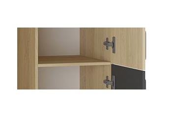 Estante opcional para armario Donald 038 (42,6 × 48,4 cm)