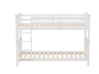 Litera madera camila blanca | Relax Muebles