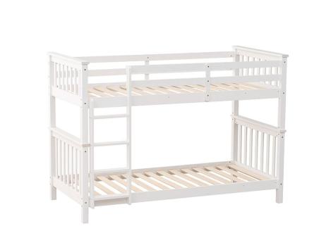 Litera madera camila blanca | Relax Muebles