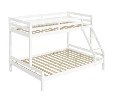 Litera madera cama inferior 135 cm victoria blanca